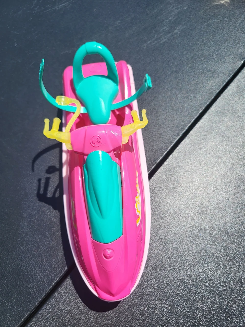 Excellent Condition Pink Barbie Jet Ski Beach Doll Mattel